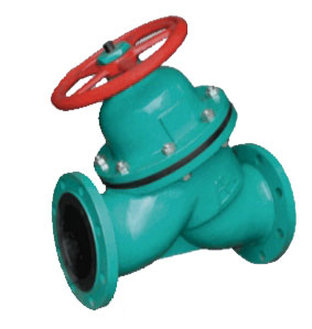 Y Globe Type Diaphragm Valve